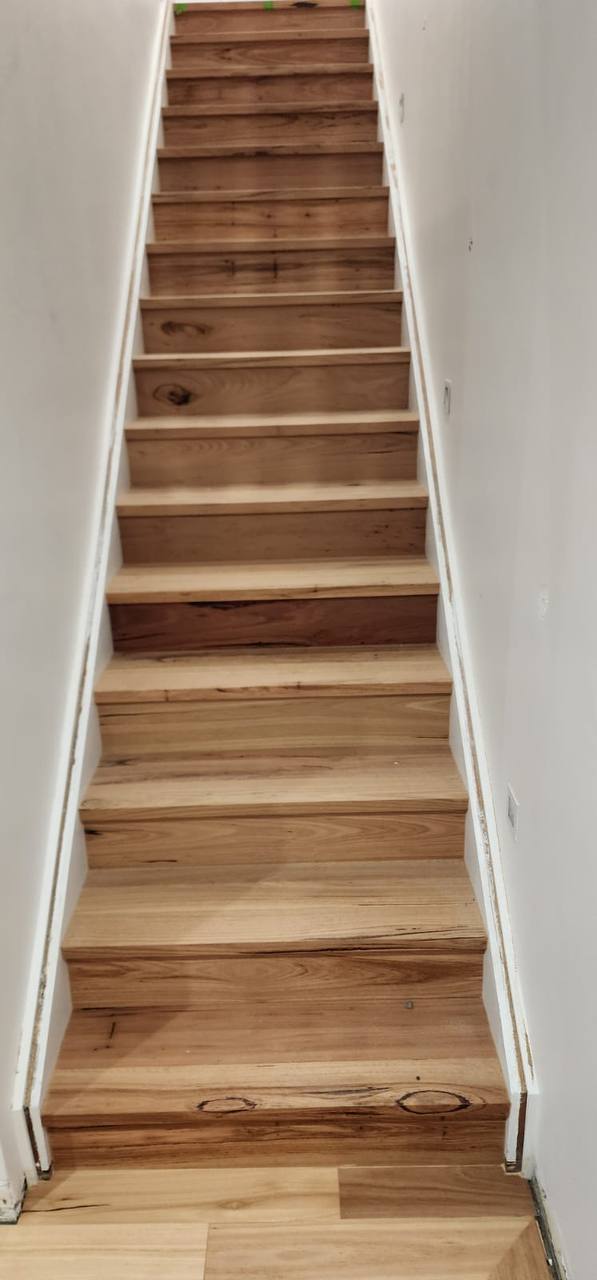 Timber Fiddleback - 125 Rustic Blackbutt, Brush Matte, 125x14/3 mm
