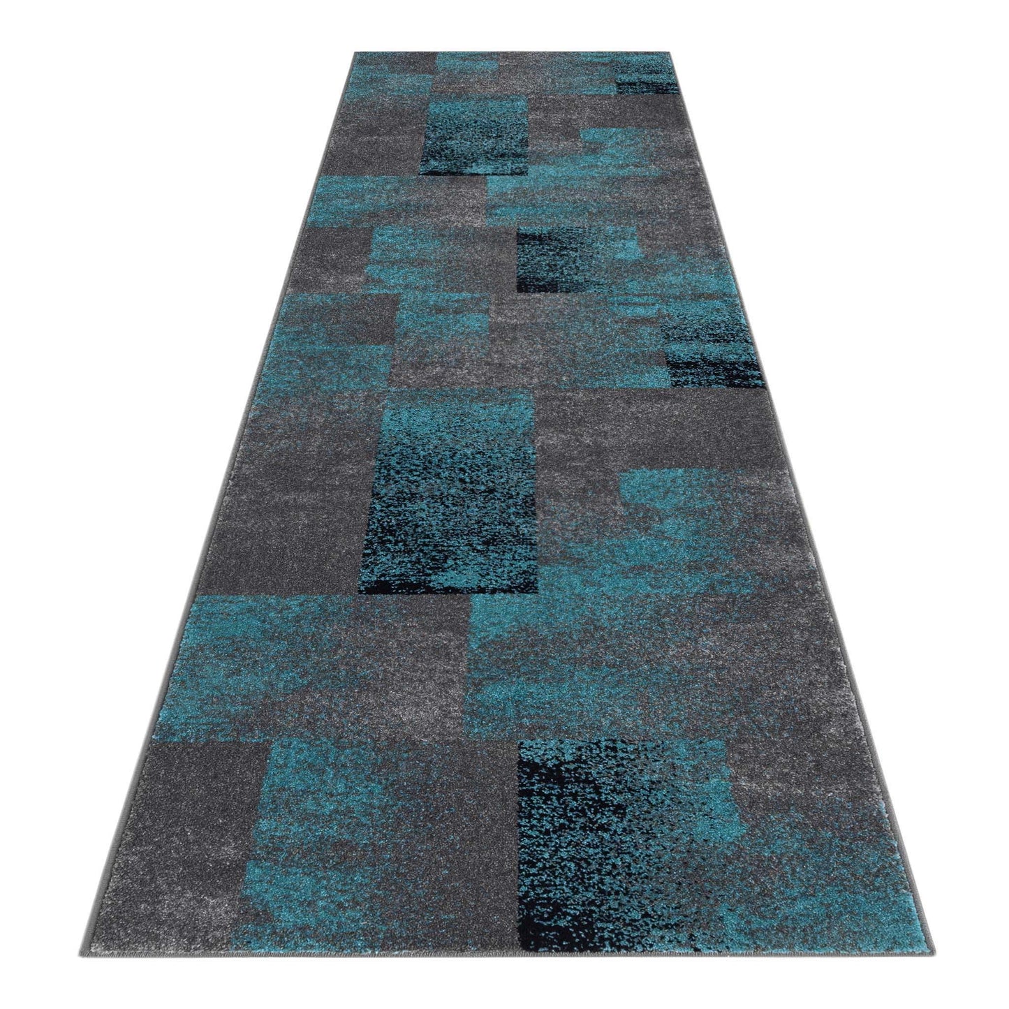 Luxor 444 Blue Hallway Runner