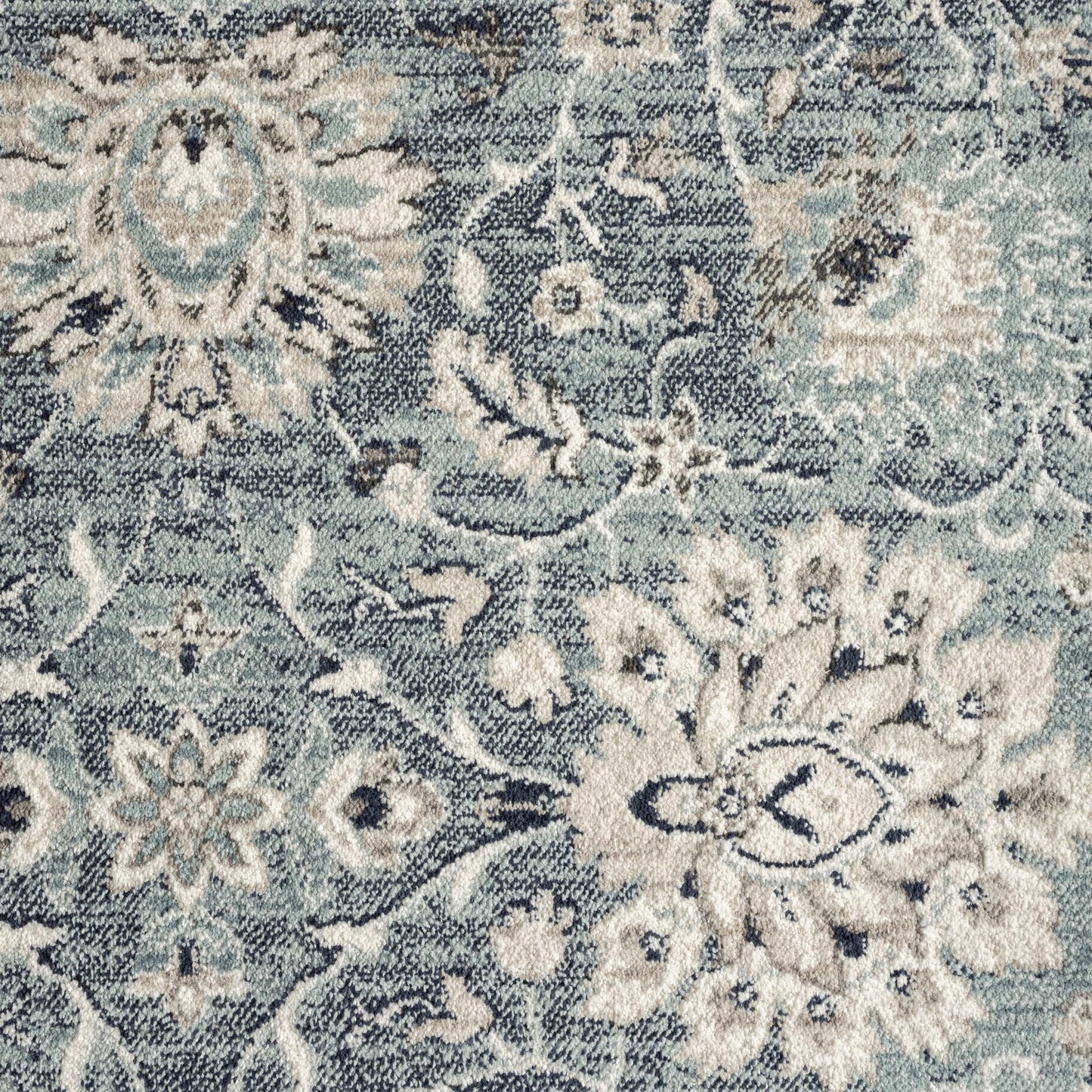 Unique 2202 Lt Blue Hallway Runner