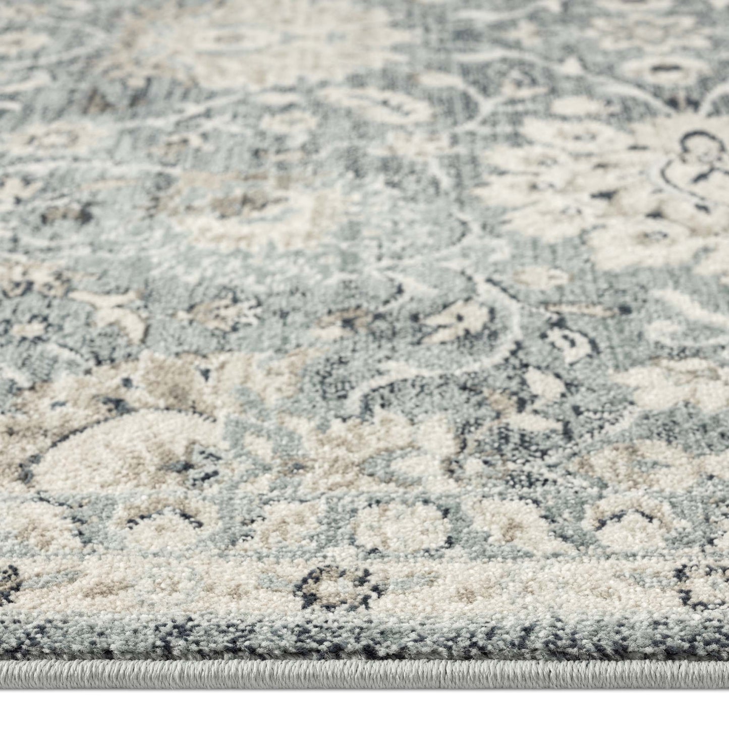 Unique 2202 Lt Blue Hallway Runner