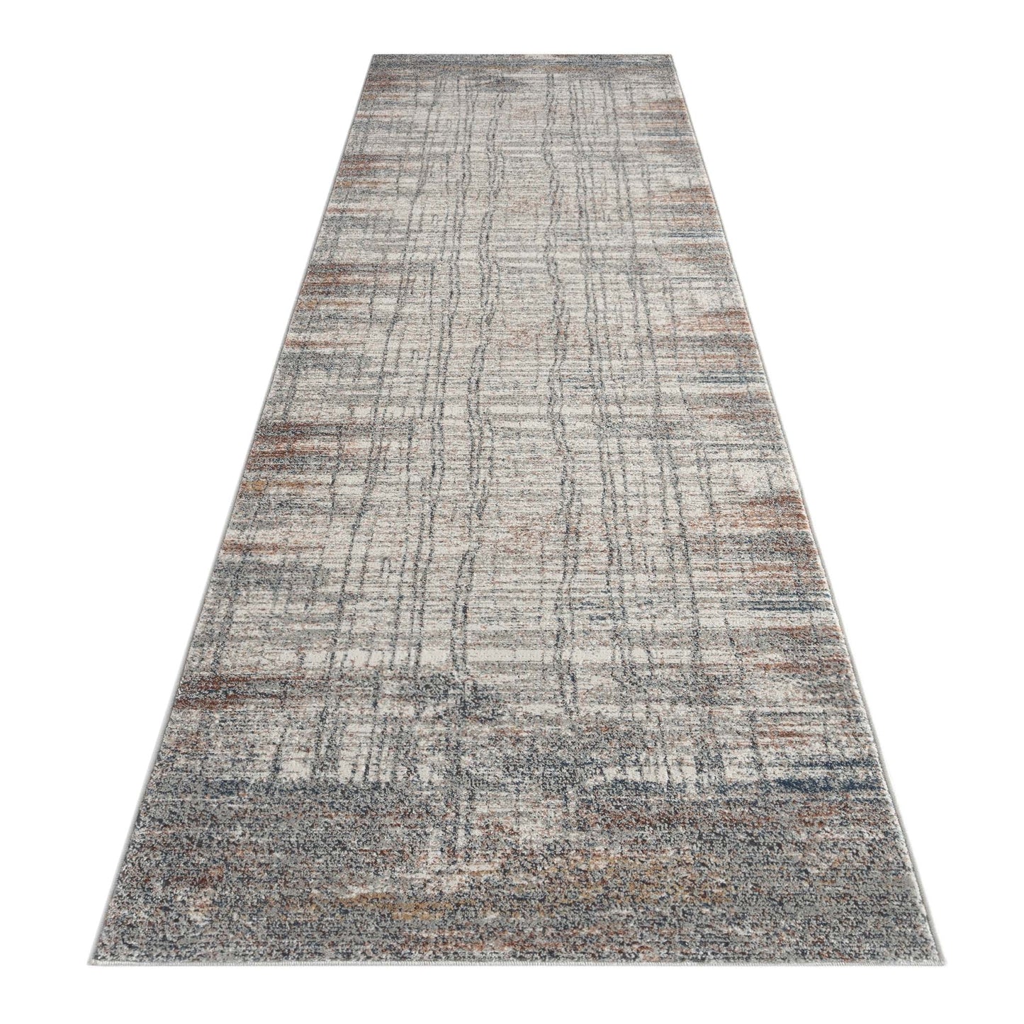 Deneb 36 Grey Hallway Runner