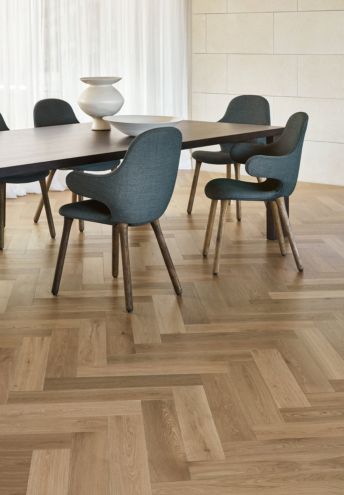 Timber De Marque Herringbon 15/3mm Latte H Special