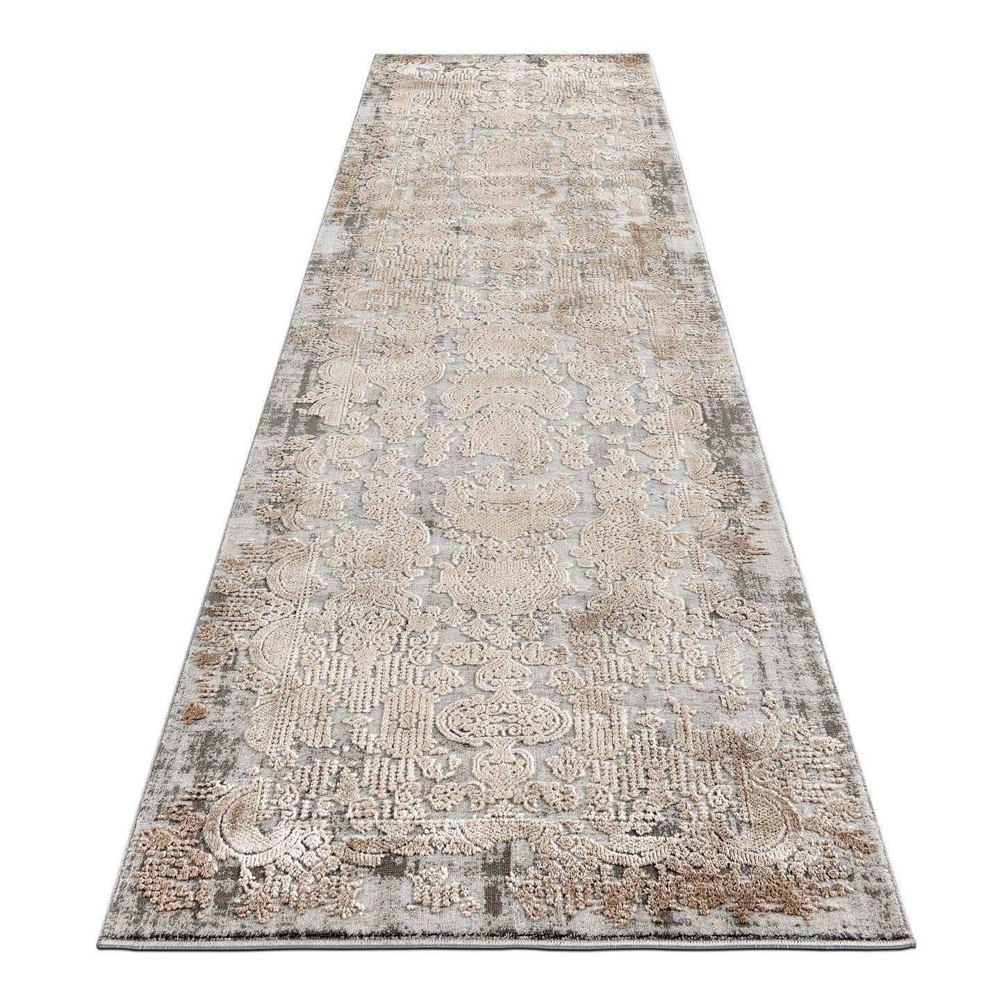 Desire 433 Grey Hallway Runner