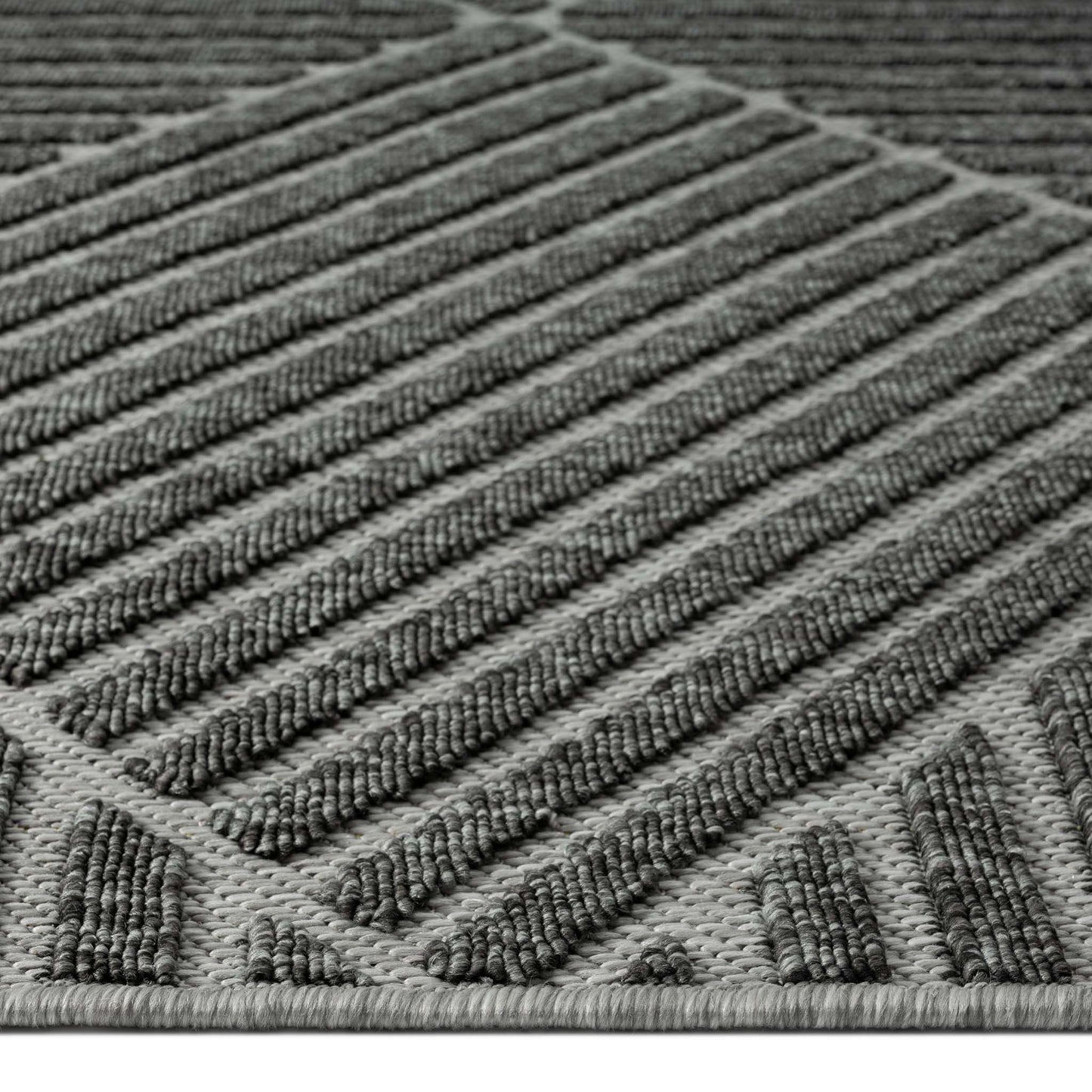 Hana 350 Grey Hallway Runner