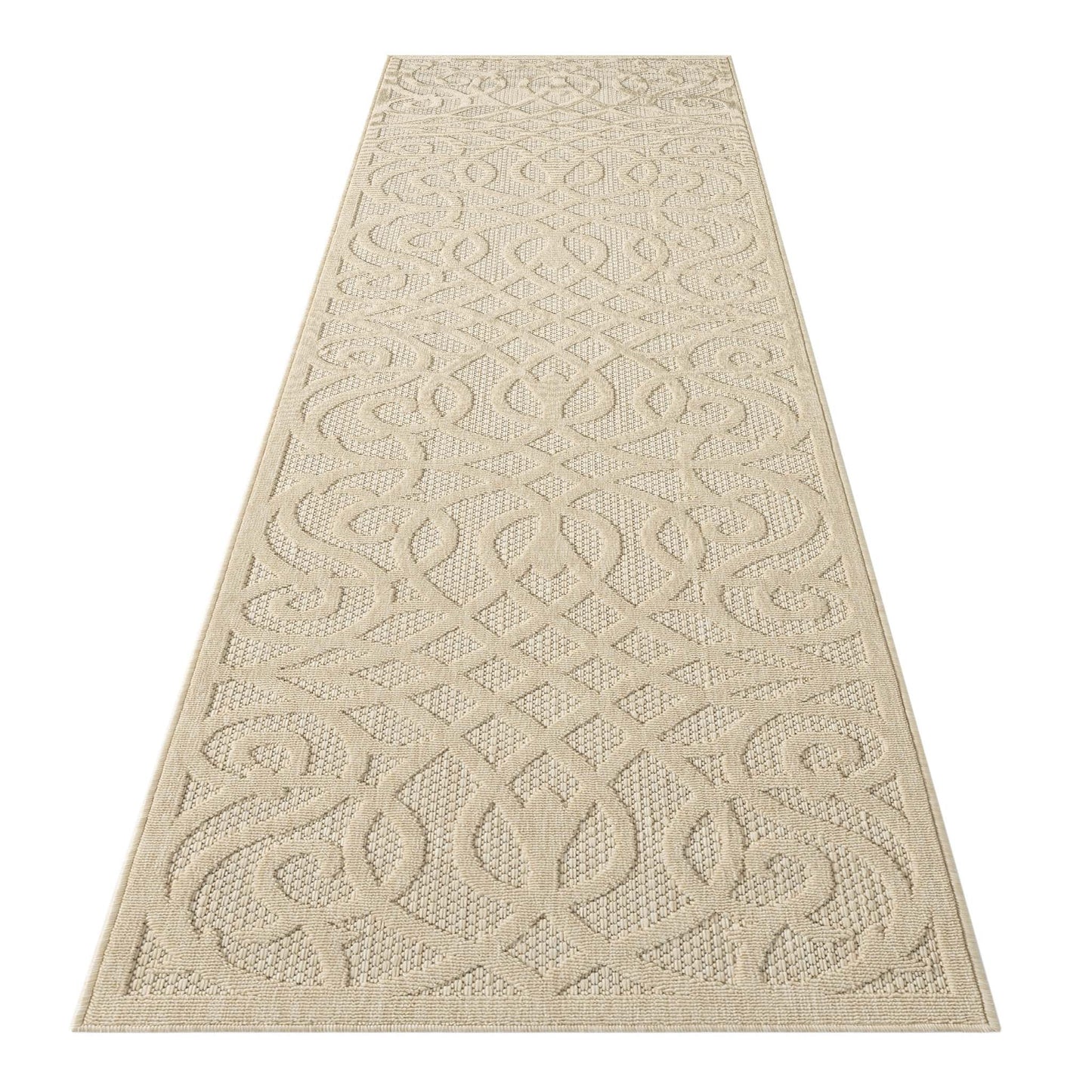 Hana 351 Cream Hallway Runner