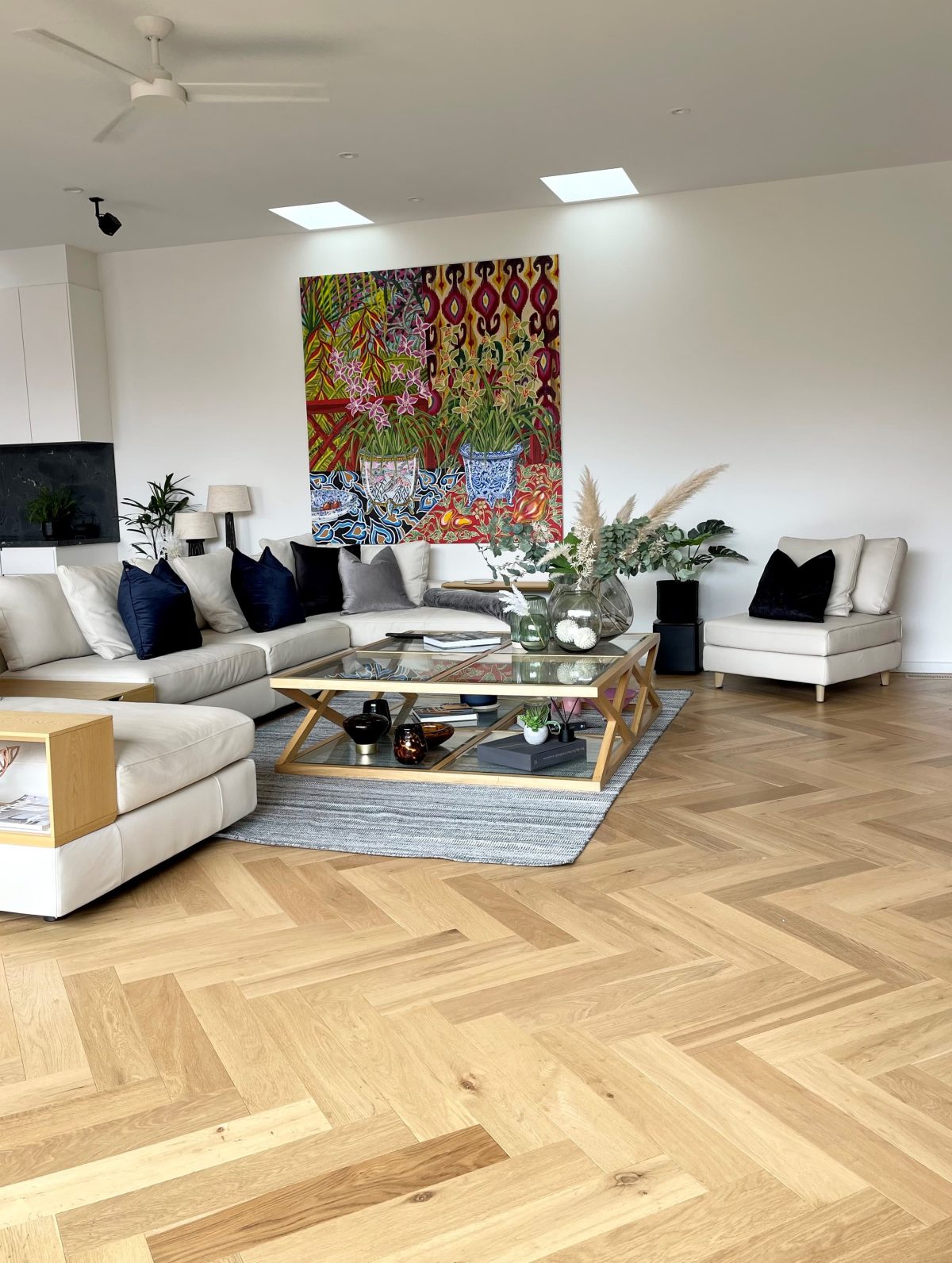Timber De Marque Herringbon 15/3mm Latte H Special