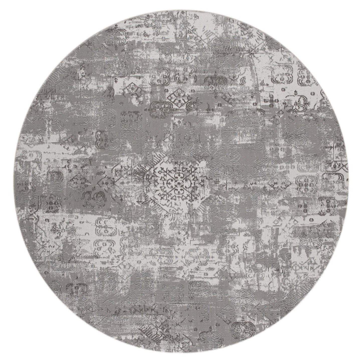 Narcissus 2729 Lt Grey Round