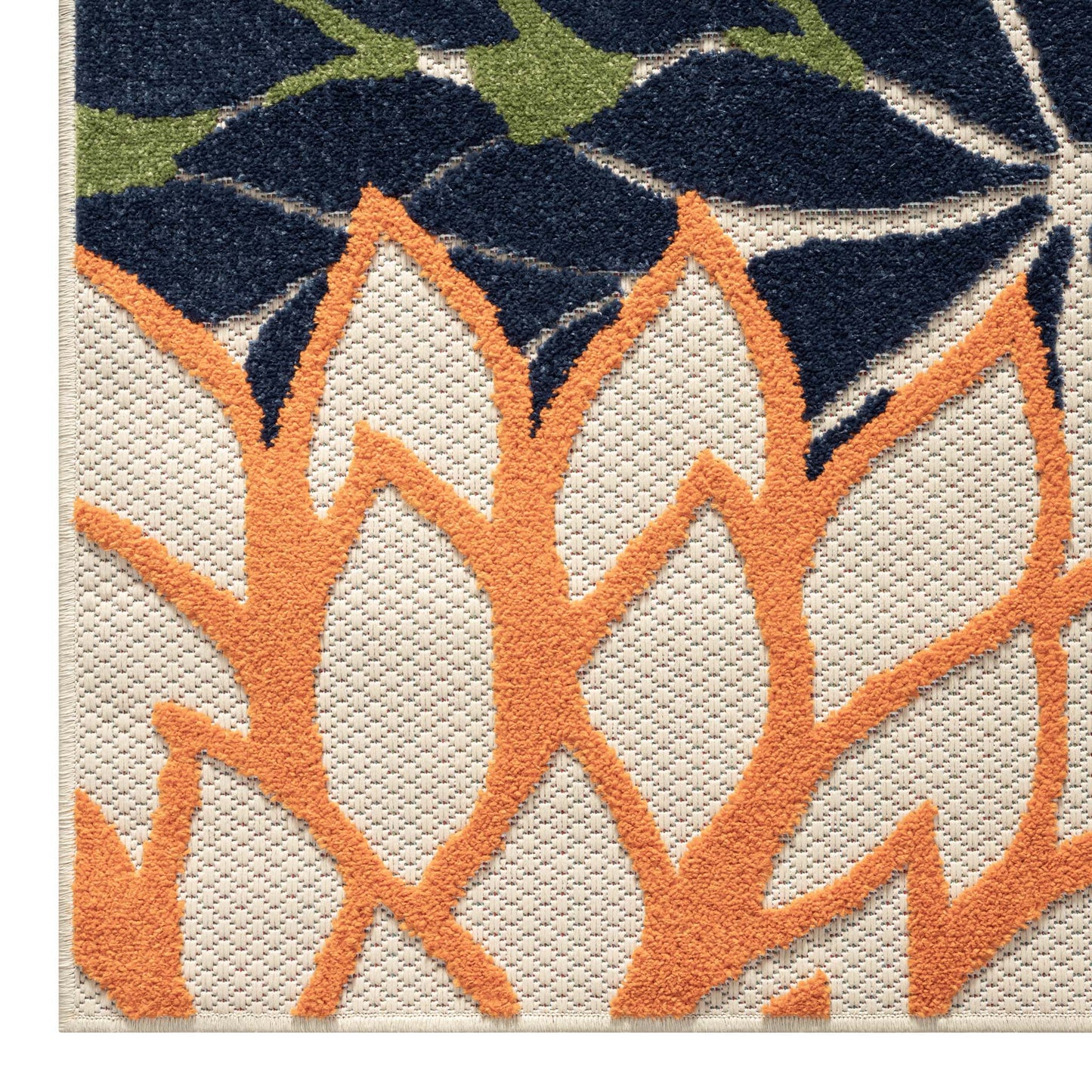 Melody 1210 Green Hallway Runner