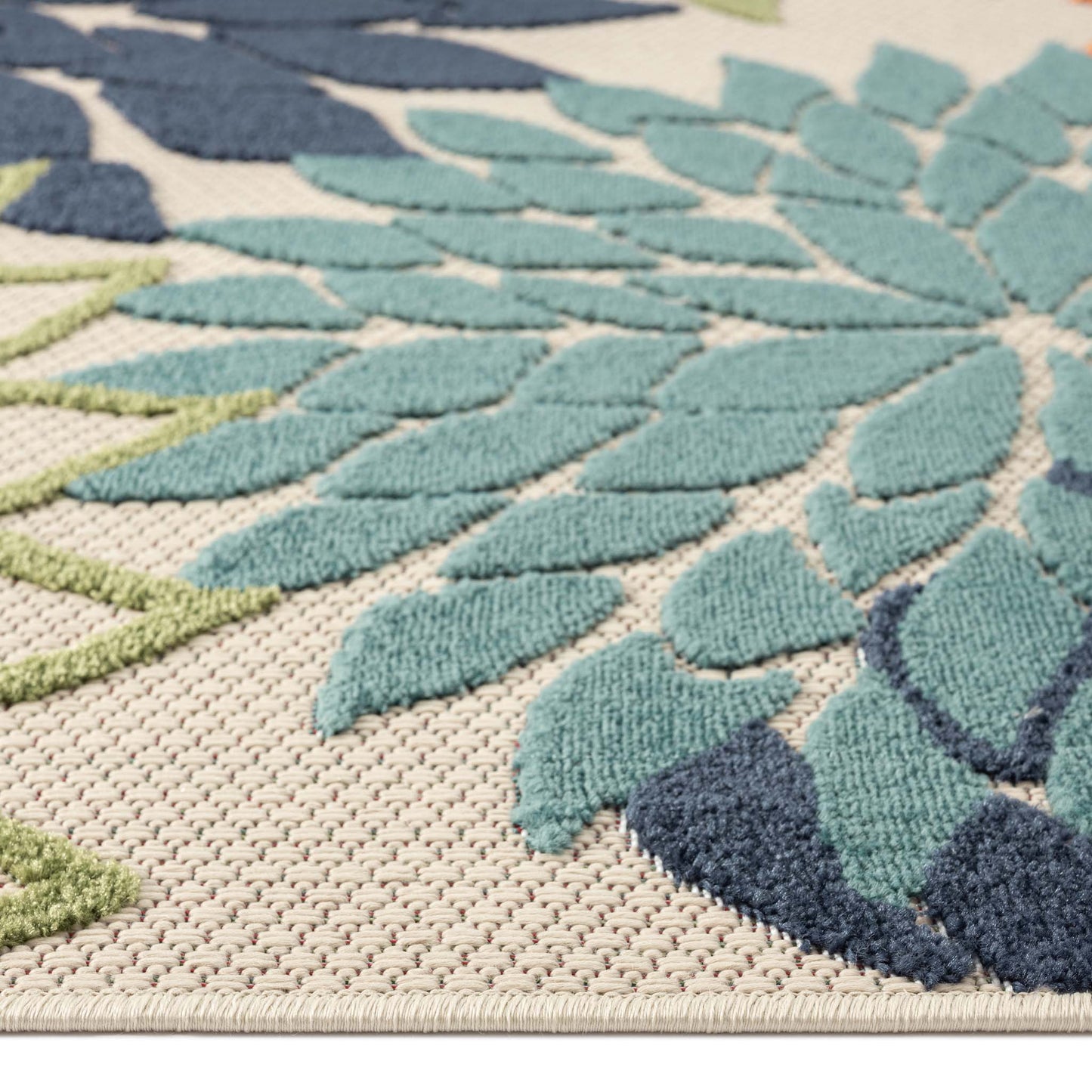 Melody 1210 Green Hallway Runner