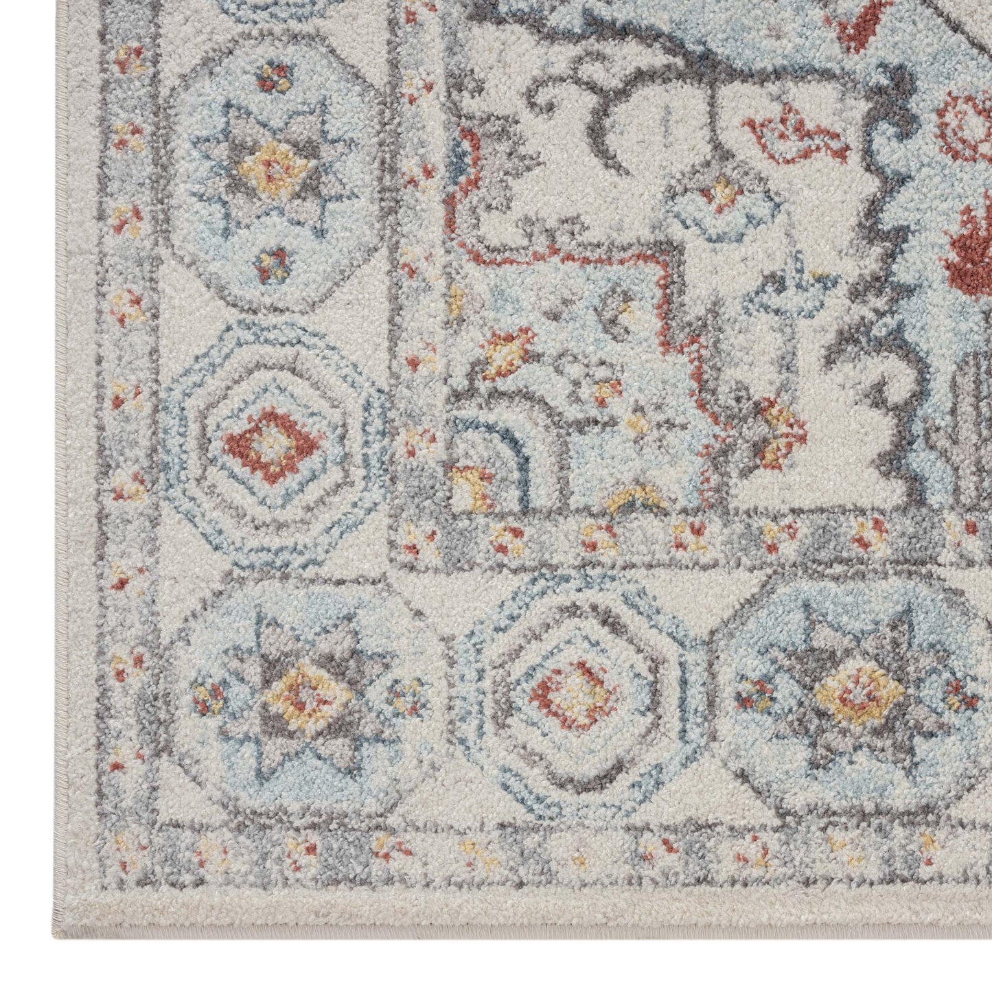 Nihal 7260 Blue Hallway Runner
