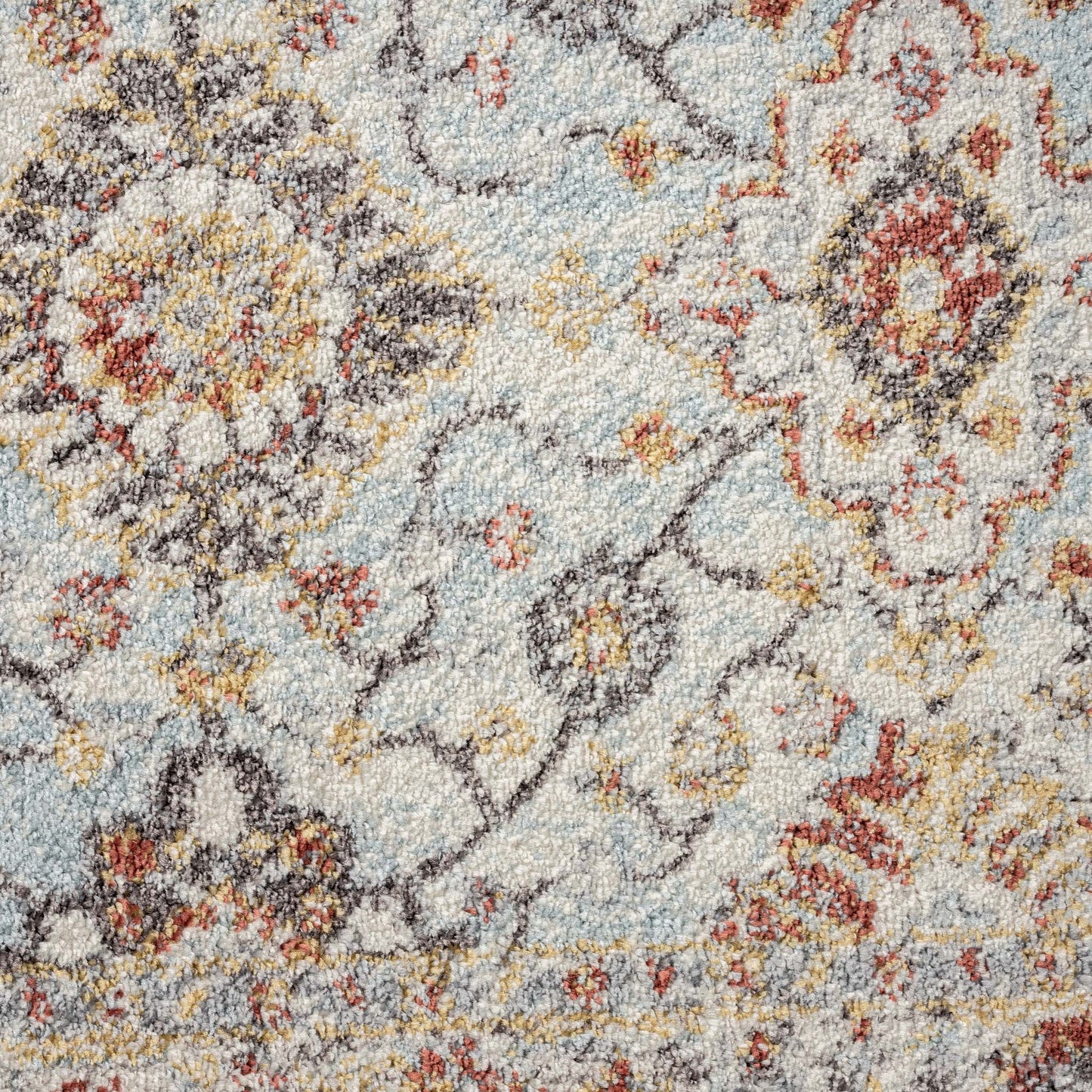 Nihal 7274 Lt Blue Hallway Runner