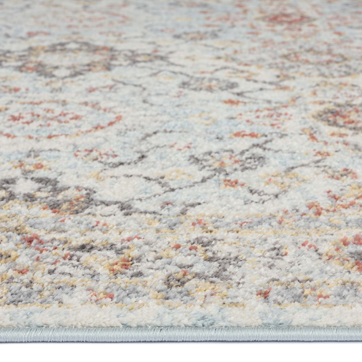 Nihal 7274 Lt Blue Hallway Runner