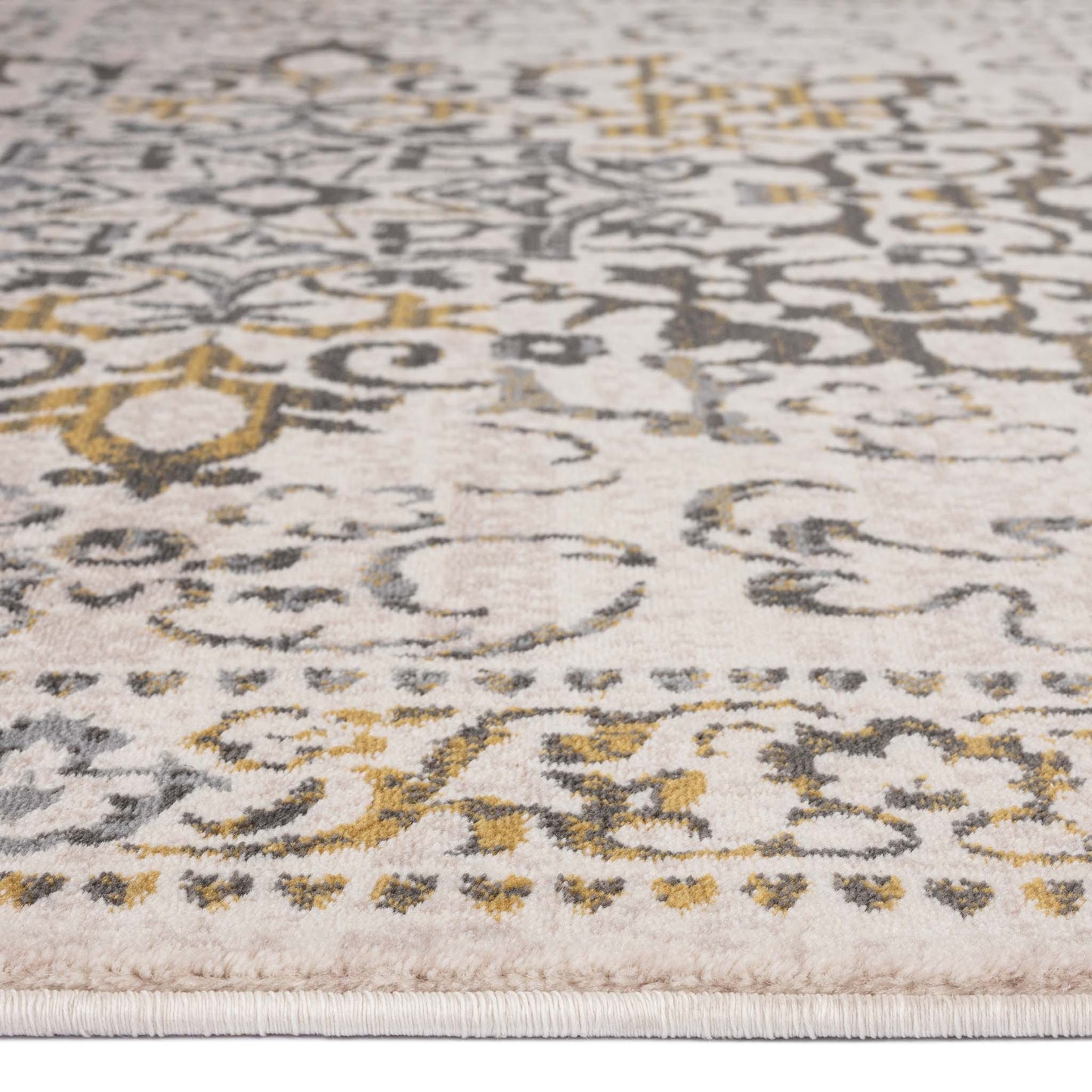 Shule 892 Gold Hallway Runner