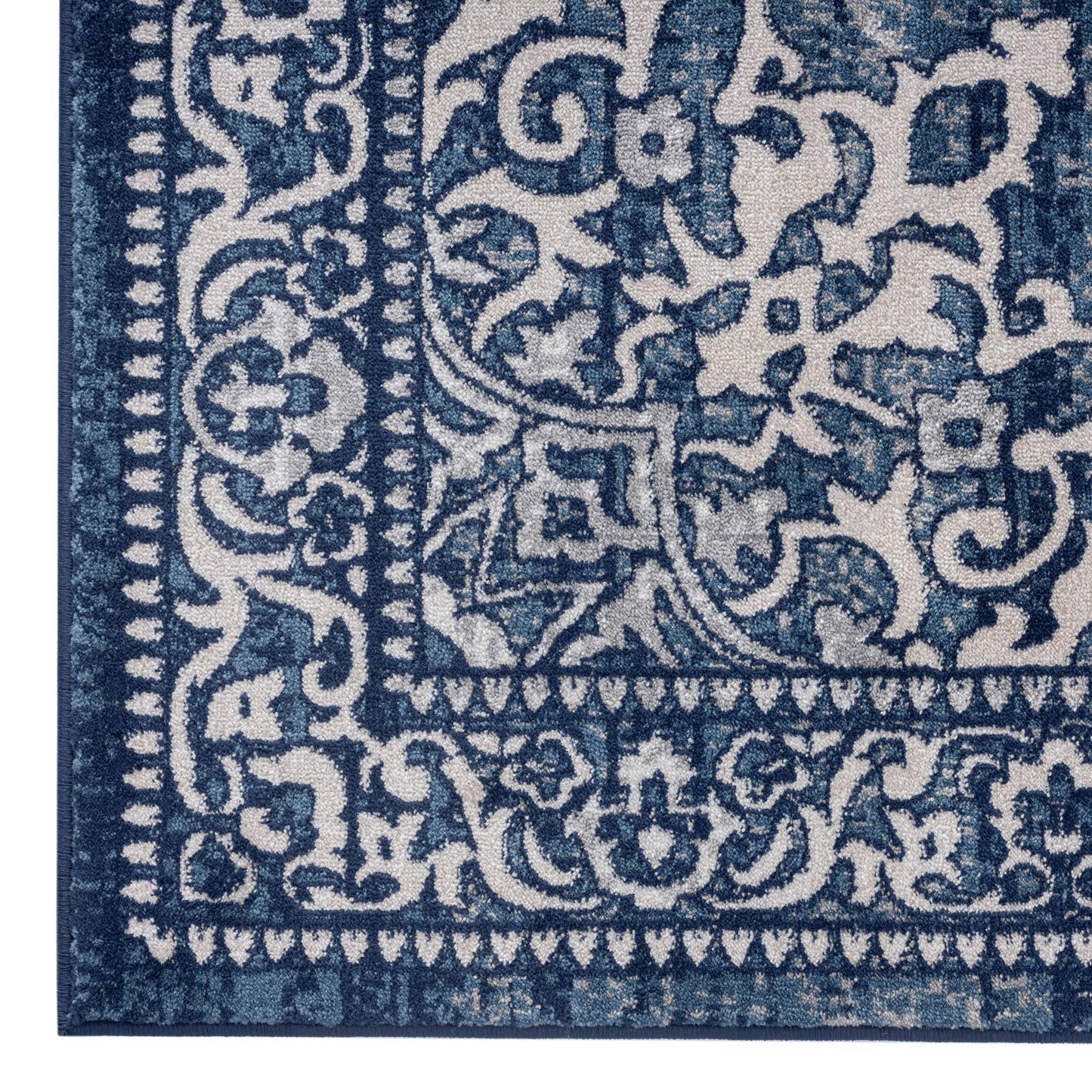 Shule 892 Navy Hallway Runner