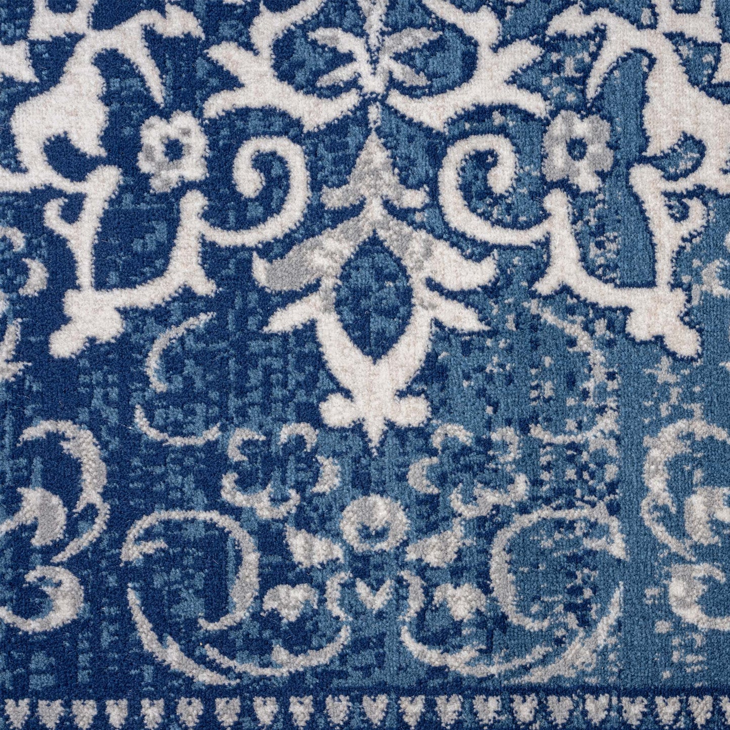 Shule 892 Navy Hallway Runner