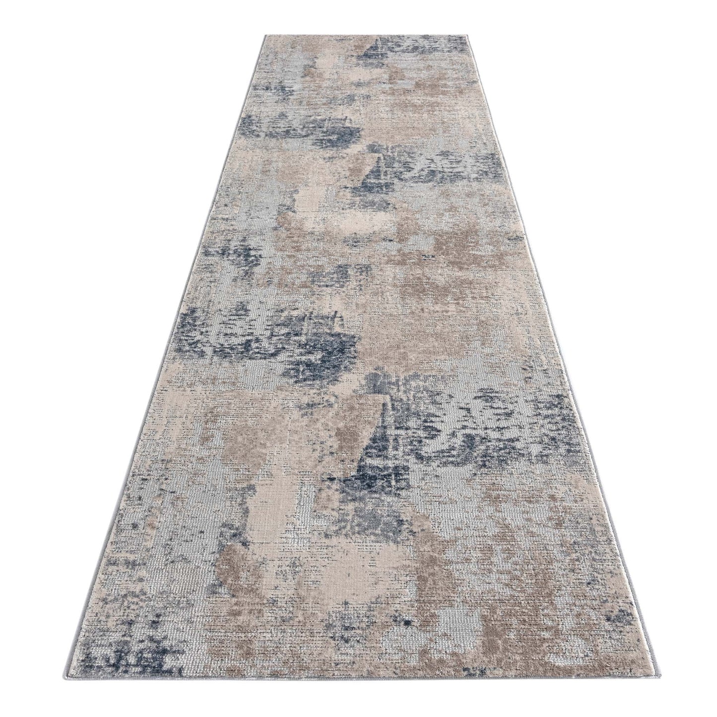 Sabik 176 Grey Hallway Runner
