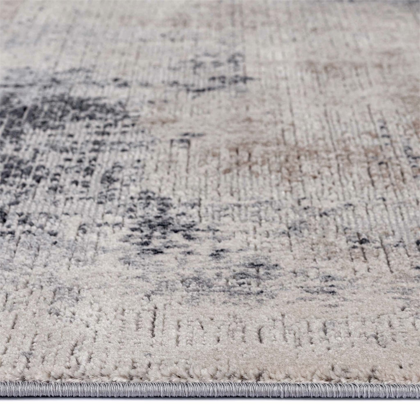 Sabik 176 Grey Hallway Runner