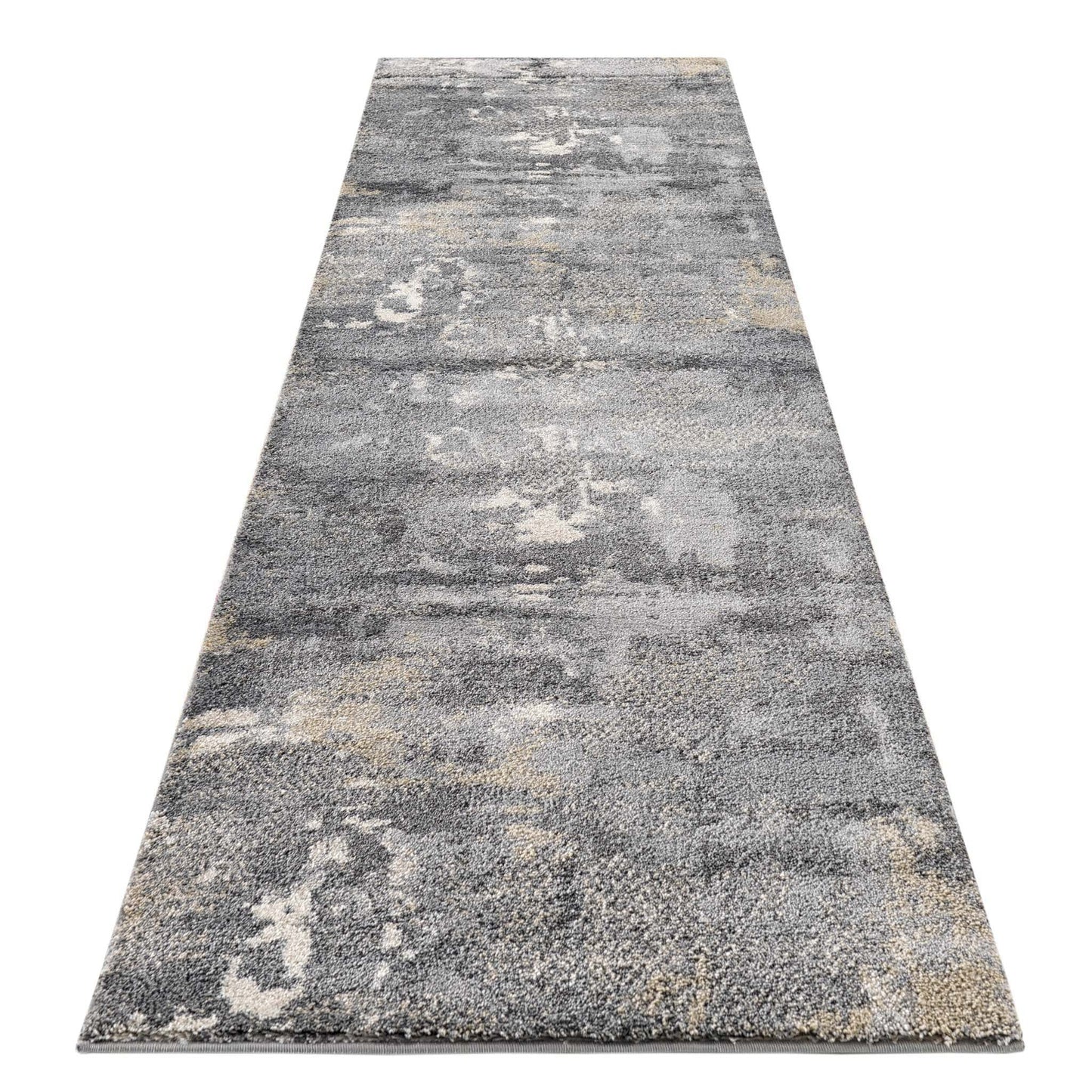 Damascus 669 Grey Hallway Runner