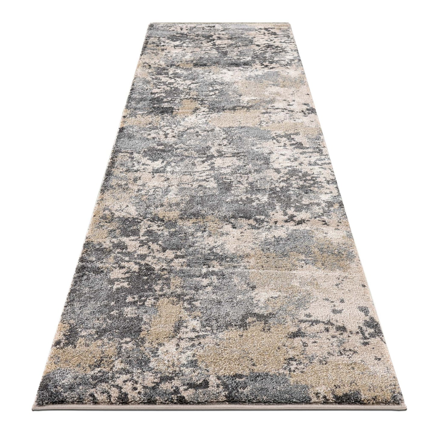 Damascus 696 Grey Hallway Runner