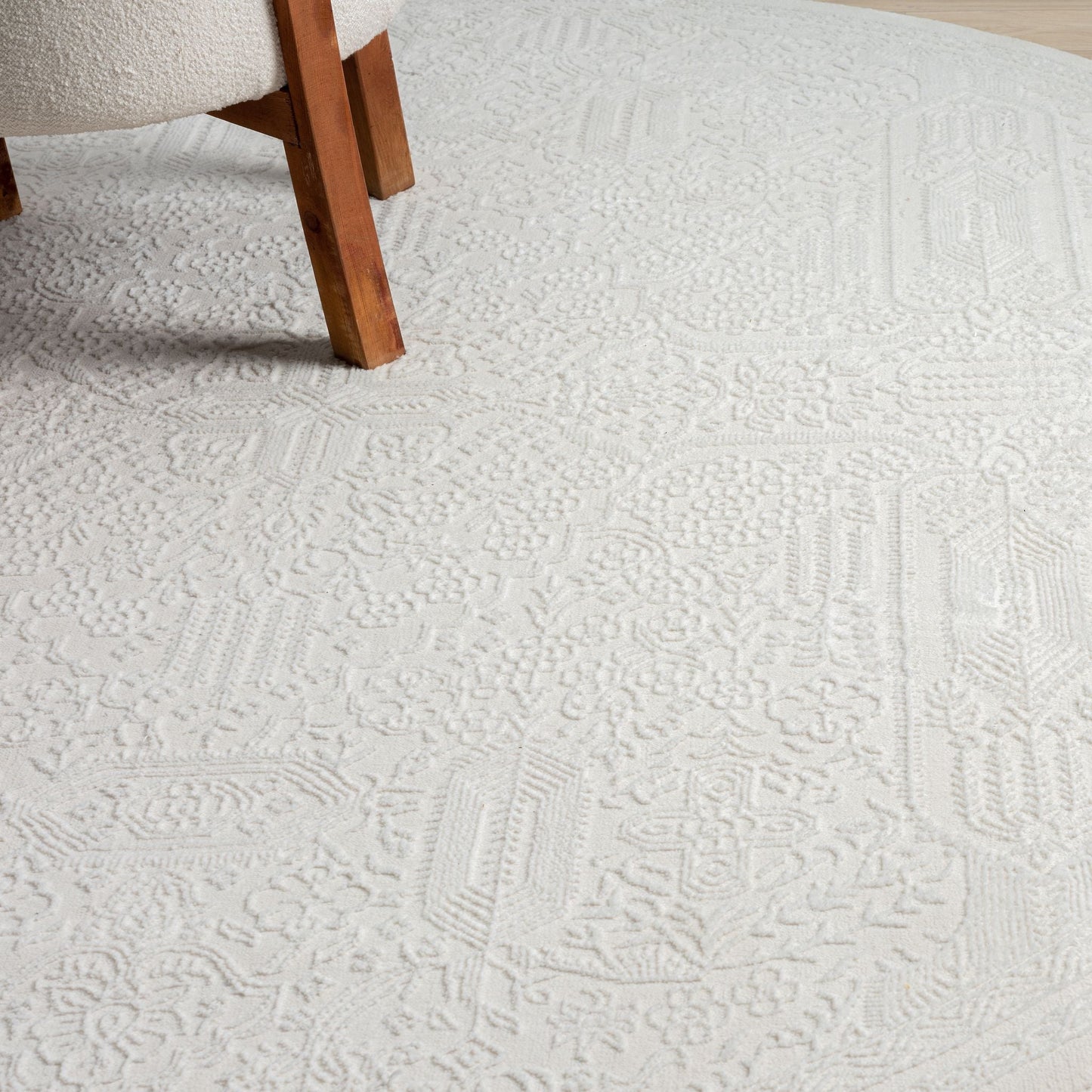 Fiona 471 Ivory Round