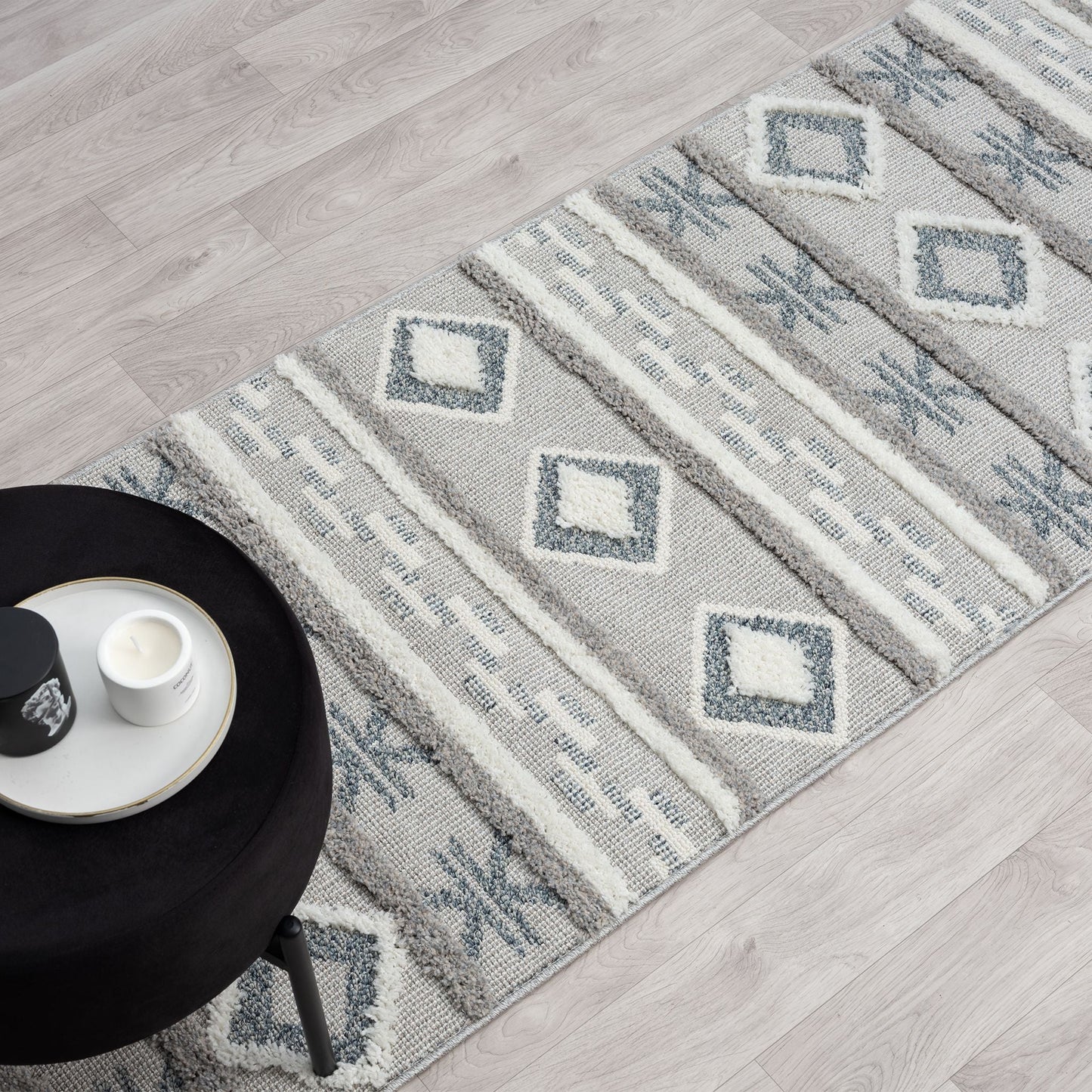 Cotton 546 Slate Runner