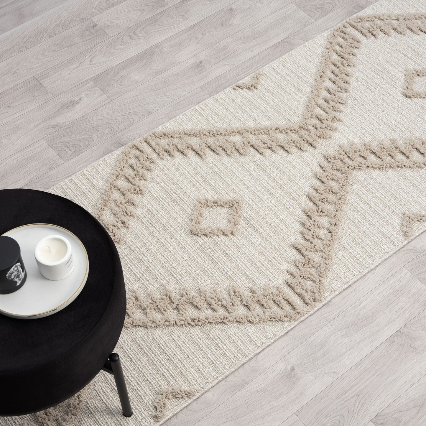 Cotton 545 Taupe Runner