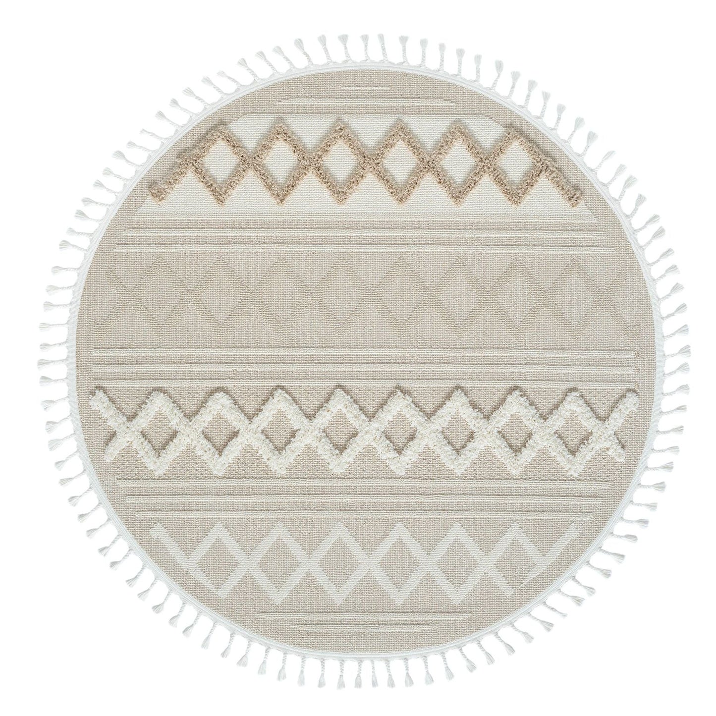 Cotton 542 Fawn Round