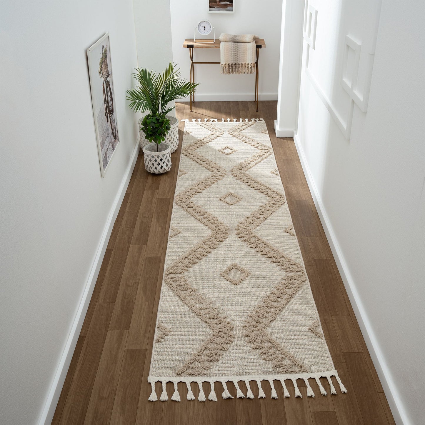 Cotton 545 Taupe Runner
