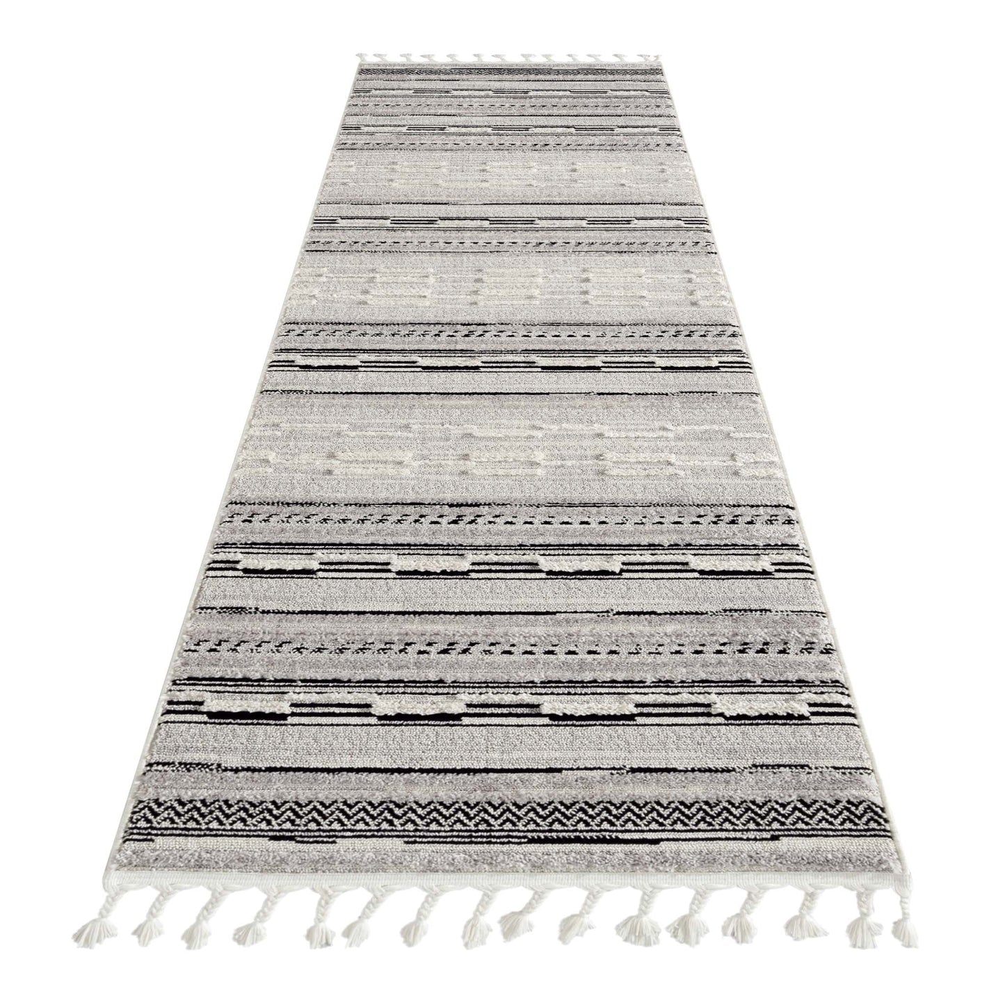 Arvin 3634 Grey Hallway Runner