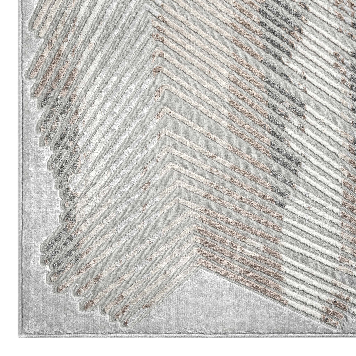 Azalea 4005 Grey Hallway Runner