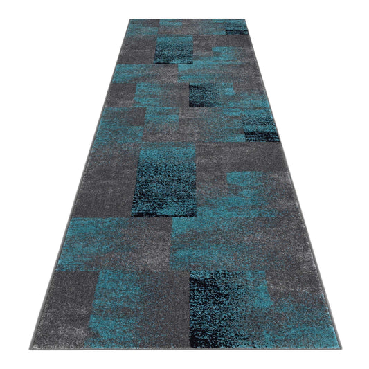 Luxor 444 Blue Hallway Runner