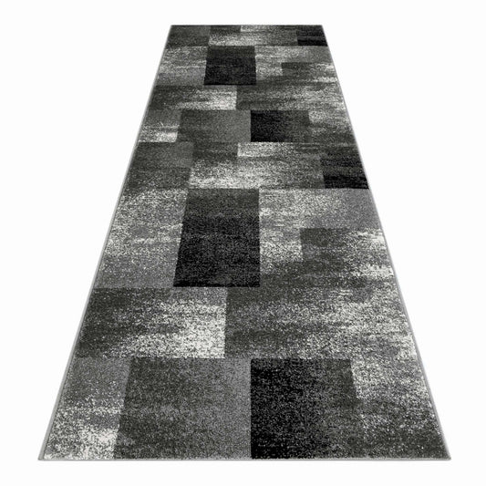 Luxor 444 Grey Hallway Runner