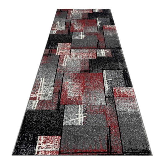 Luxor 754 Red Hallway Runner