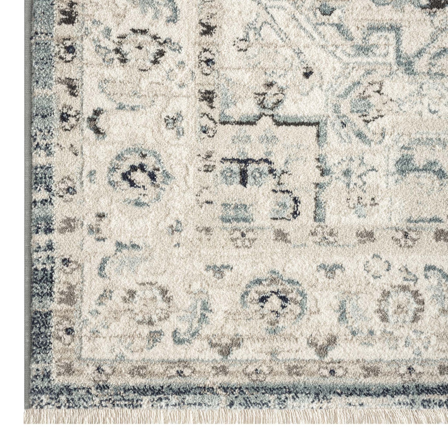 Unique 2201 Lt Blue Hallway Runner