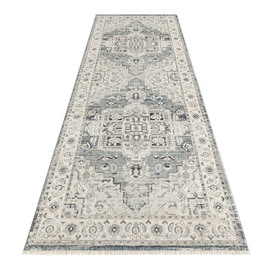 Unique 2201 Lt Blue Hallway Runner