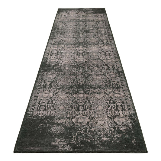Flores 32 Green Hallway Runner