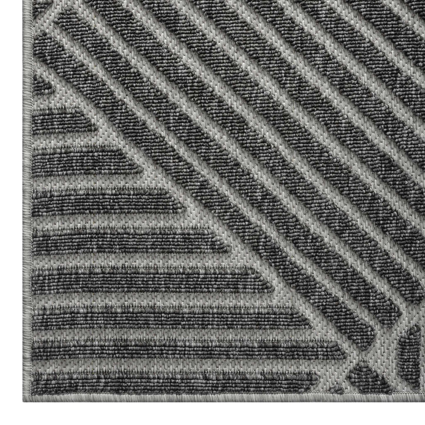 Hana 350 Grey Hallway Runner