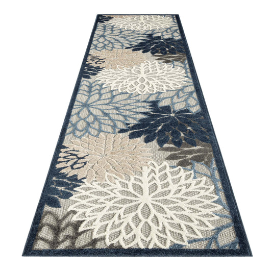 Melody 1210 Blue Hallway Runner