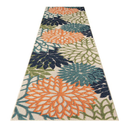 Melody 1210 Green Hallway Runner