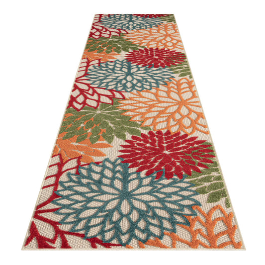 Melody 1210 Red Hallway Runner