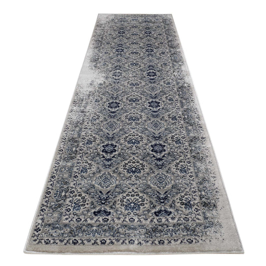 Shule 100 Grey Hallway Runner