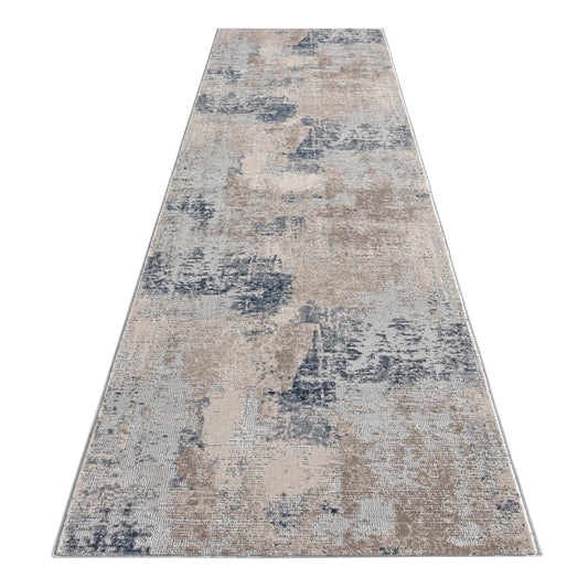 Sabik 176 Grey Hallway Runner