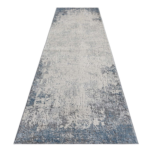 Sabik 256 Grey Hallway Runner