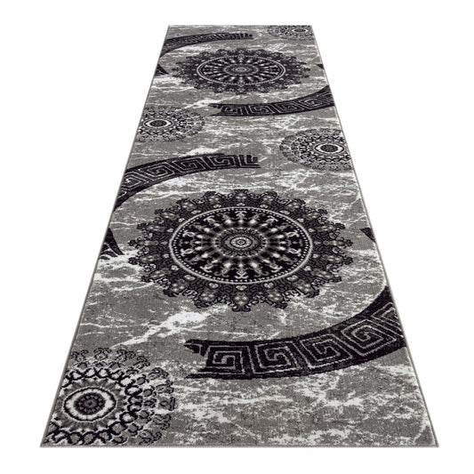 Bamyan 2108 Grey Hallway Runner