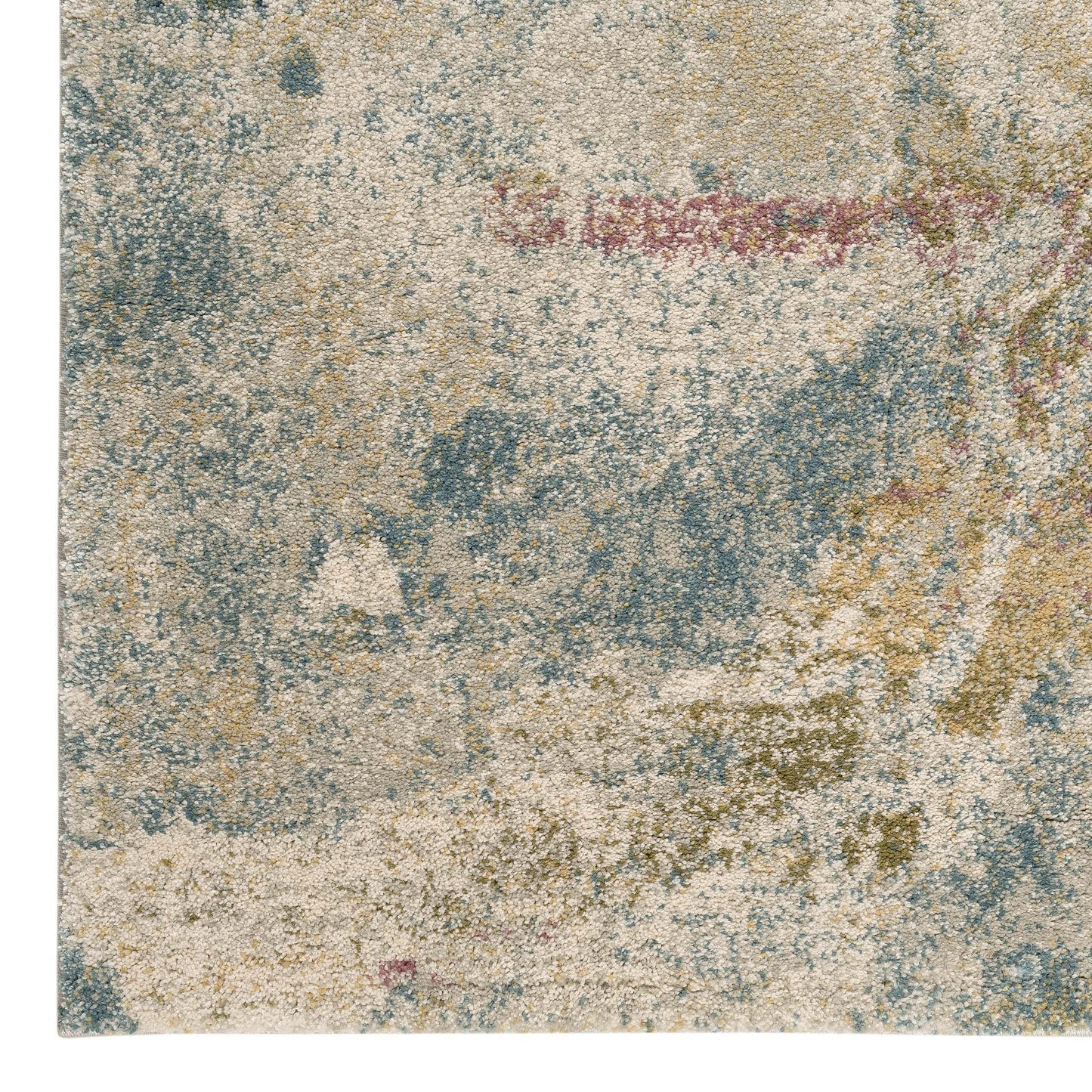 Damascus 676 Green Hallway Runner