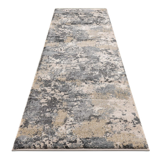 Damascus 696 Grey Hallway Runner