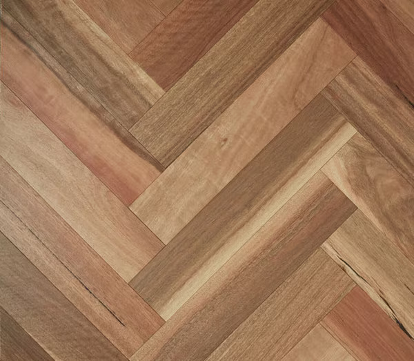Timber Fiddleback - 600X120 SPOTTED GUM Herringbone