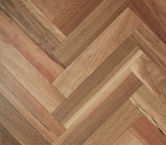 Timber Fiddleback - 600X120 SPOTTED GUM Herringbone