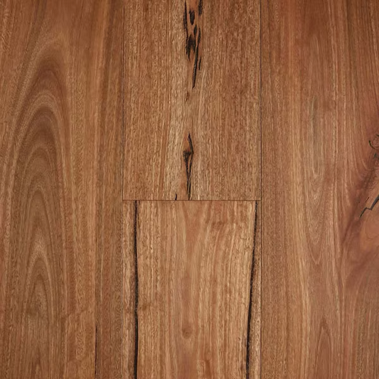 Timber Fiddleback - 125 Rustic Spotted Gum, Brush Matte, 125x14/3 mm