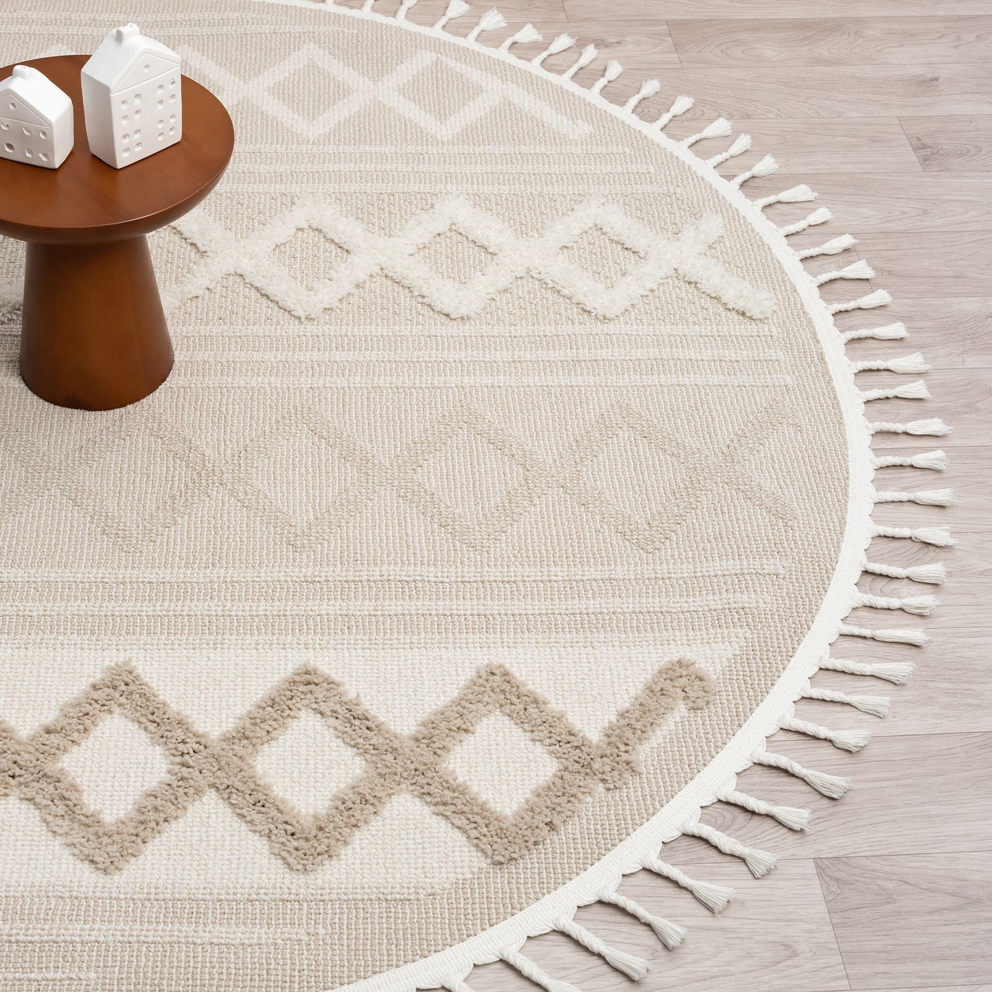 Cotton 542 Fawn Round